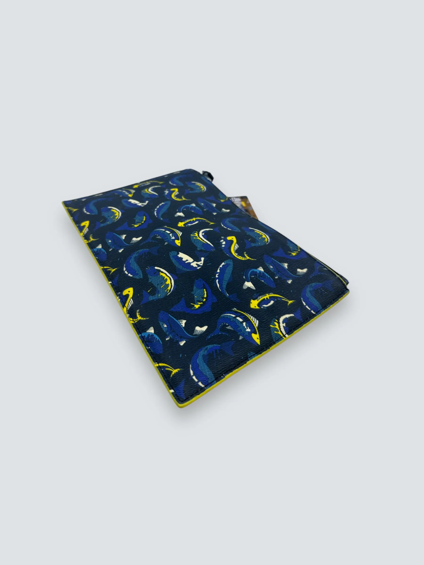 Kenzo Navy Printed Pochette