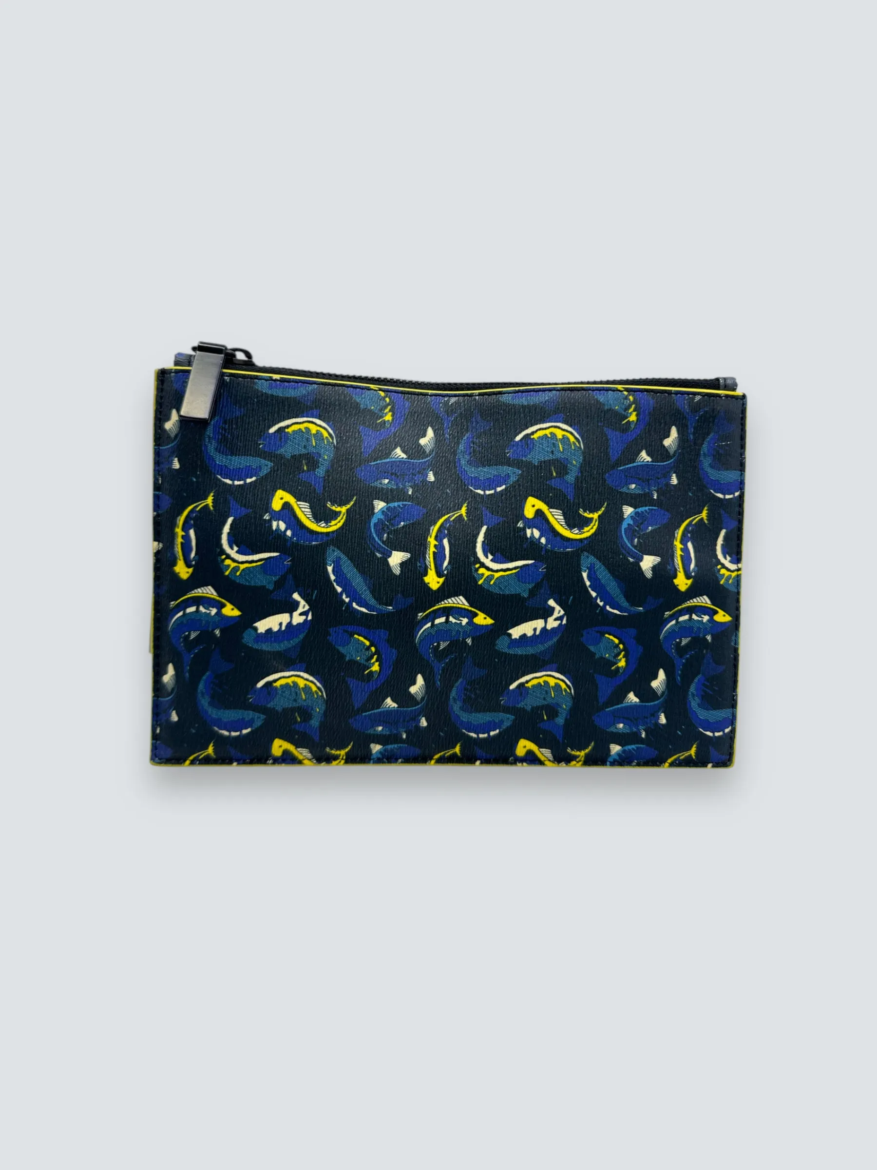 Kenzo Navy Printed Pochette