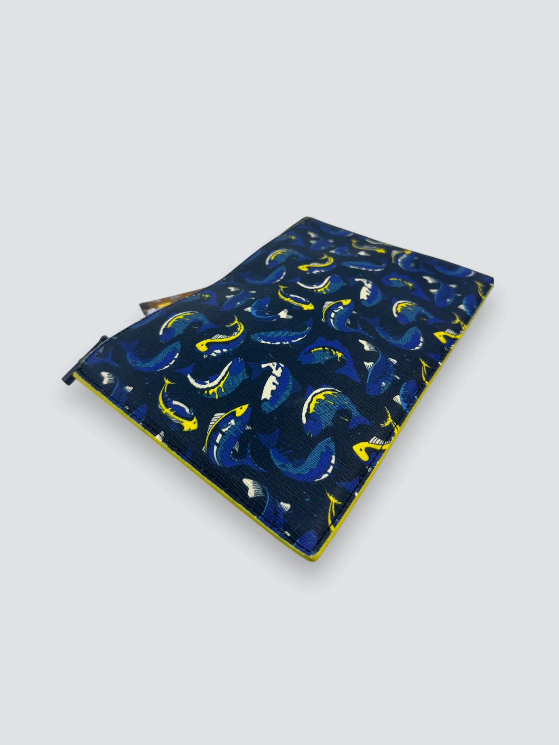 Kenzo Navy Printed Pochette