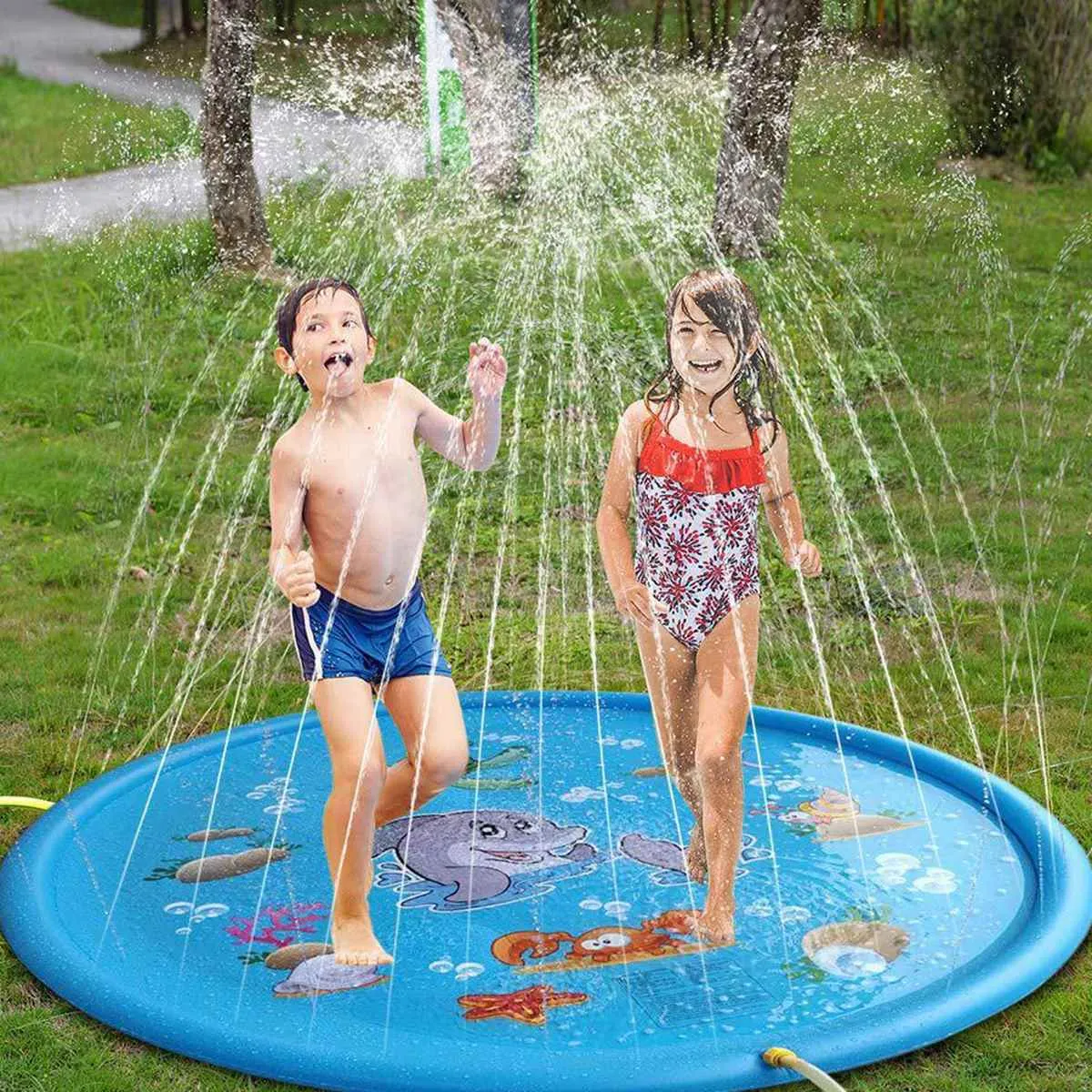 Kids Inflatable Splash Mat