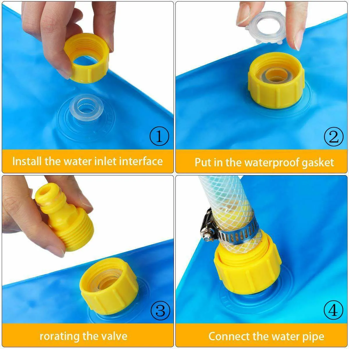 Kids Inflatable Splash Mat