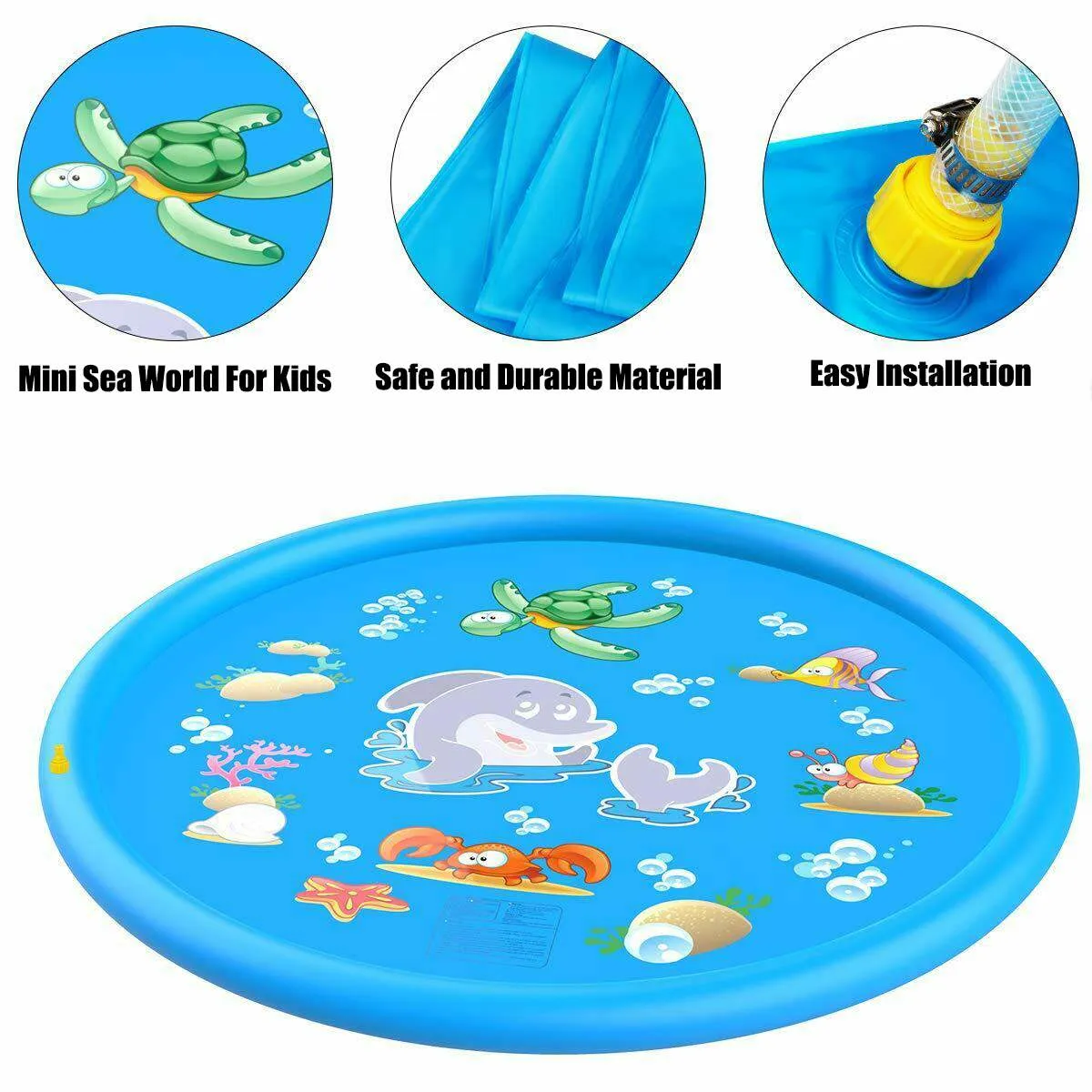 Kids Inflatable Splash Mat