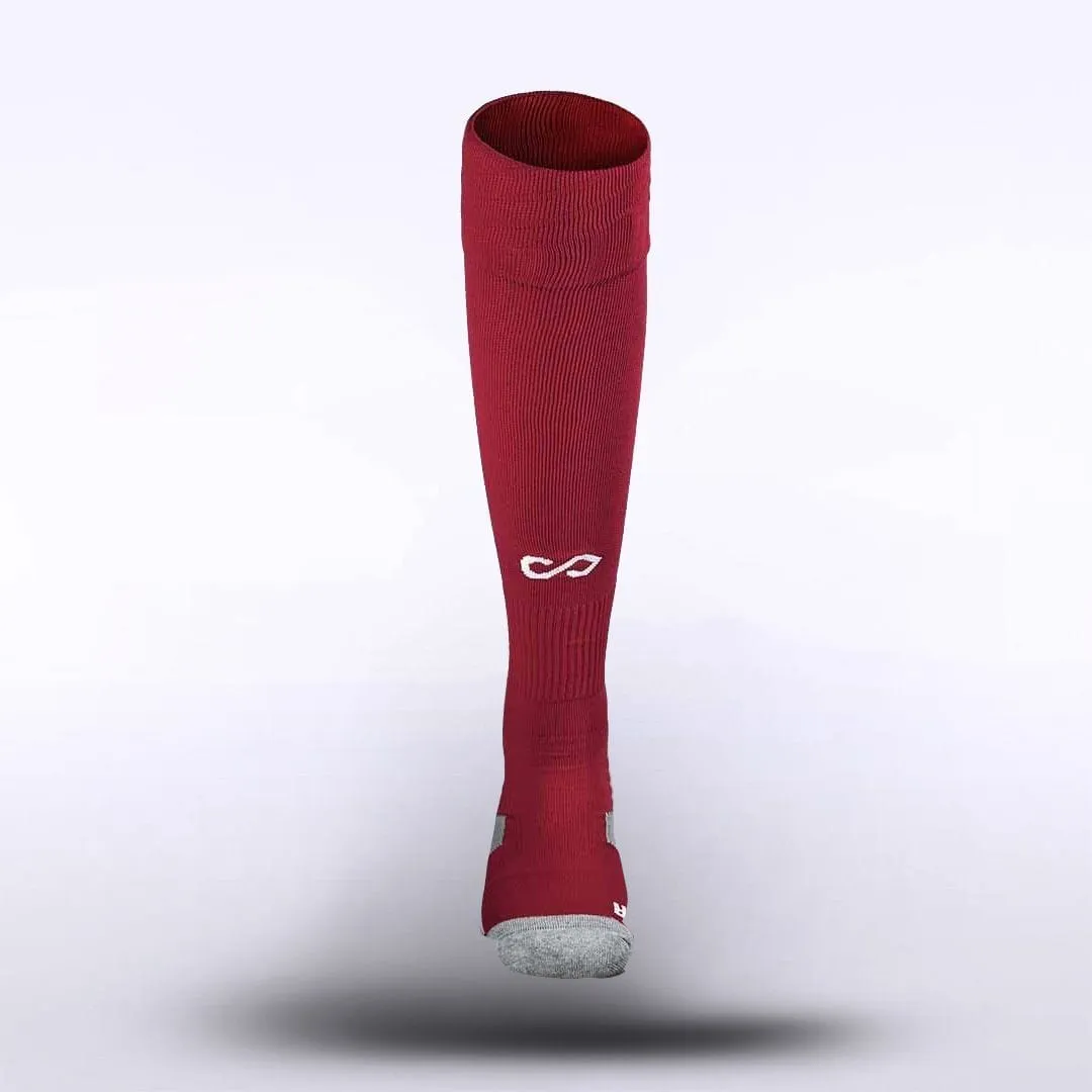 Kids Over - The-Calf Football Socks