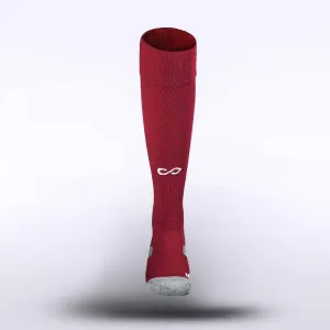 Kids Over - The-Calf Football Socks