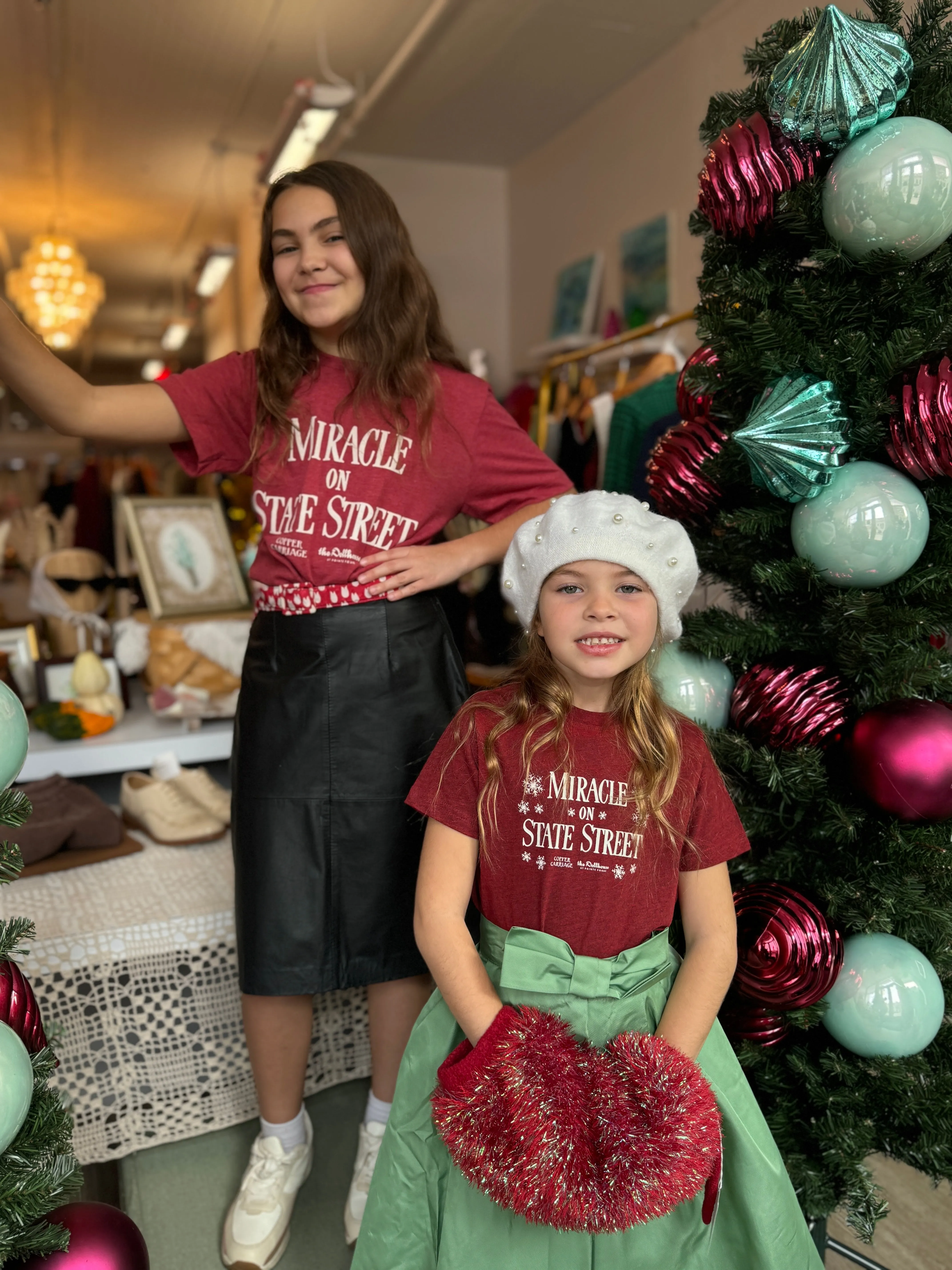 Kids Snowy “Miracle on State Street” Tee