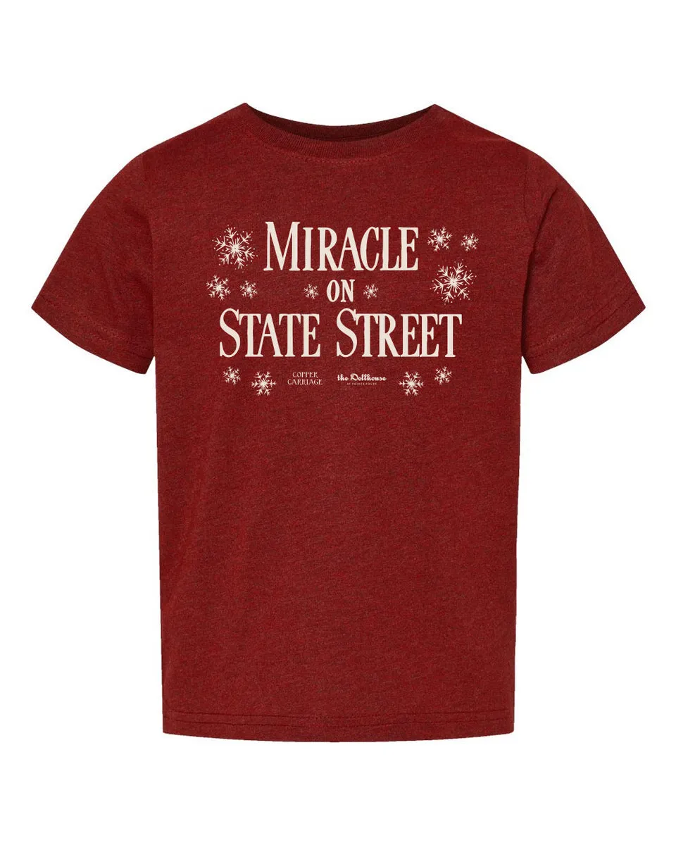 Kids Snowy “Miracle on State Street” Tee