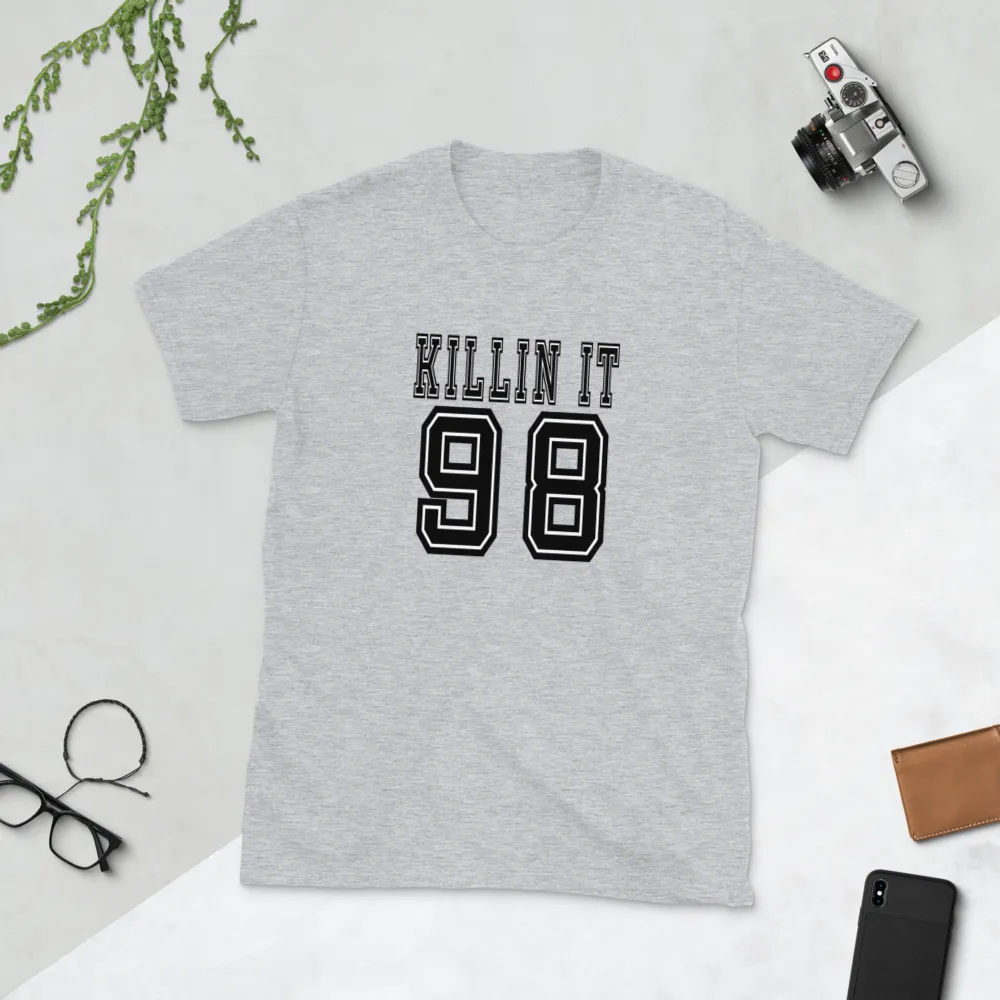 Killin It 98 Graphic Womens Short Sleeve T-Shirt