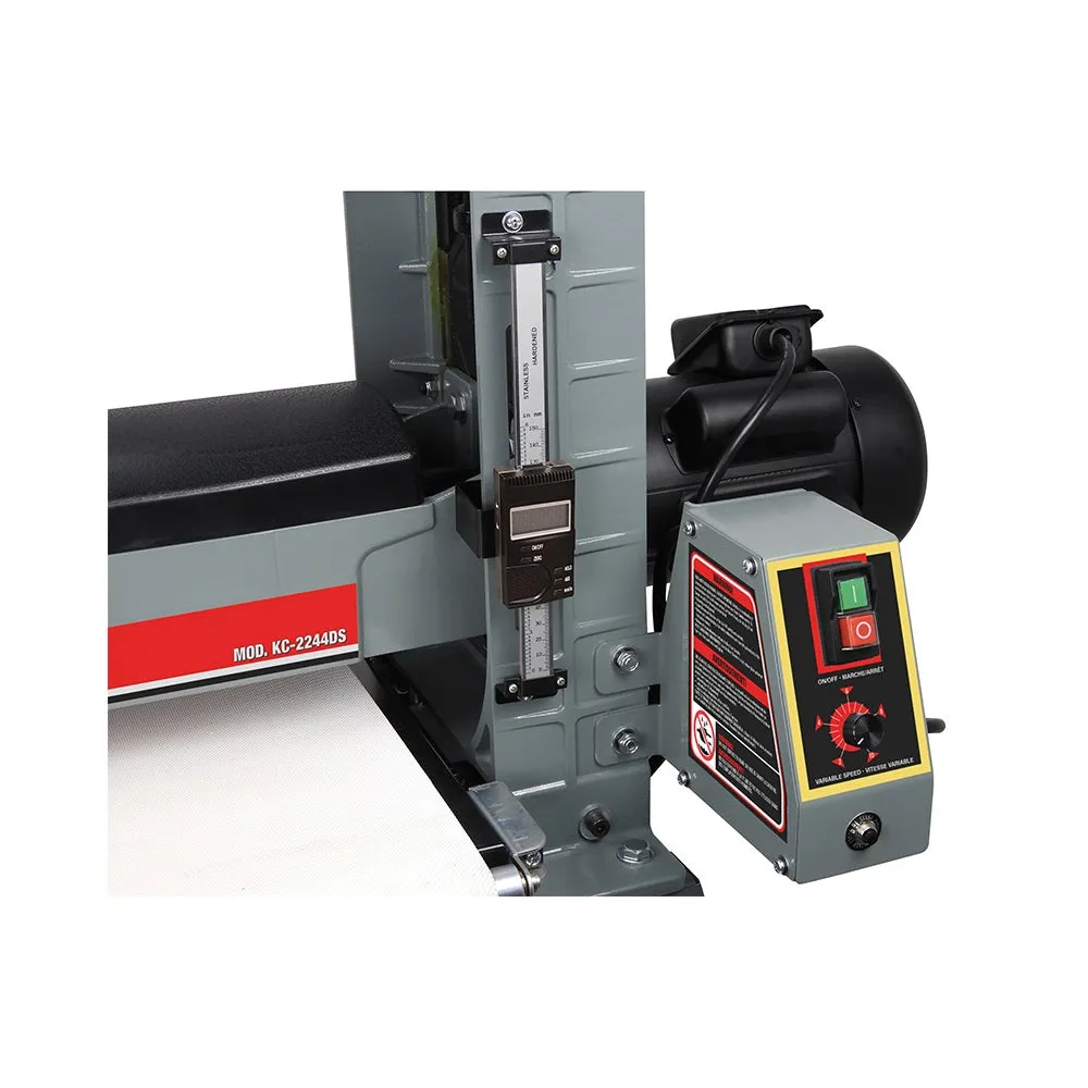 King KC-2244DS 22" x 44" Open-Ended Drum Sander Deluxe Pkg