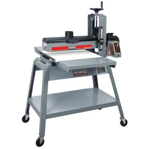 King KC-2244DS 22" x 44" Open-Ended Drum Sander Deluxe Pkg