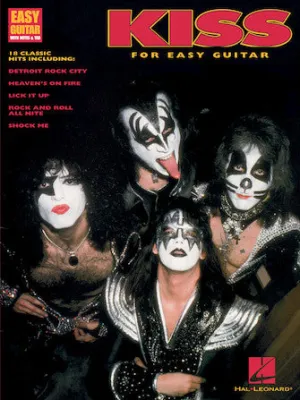 Kiss for Easy Guitar (Easy Guitar with Notes & Tab)