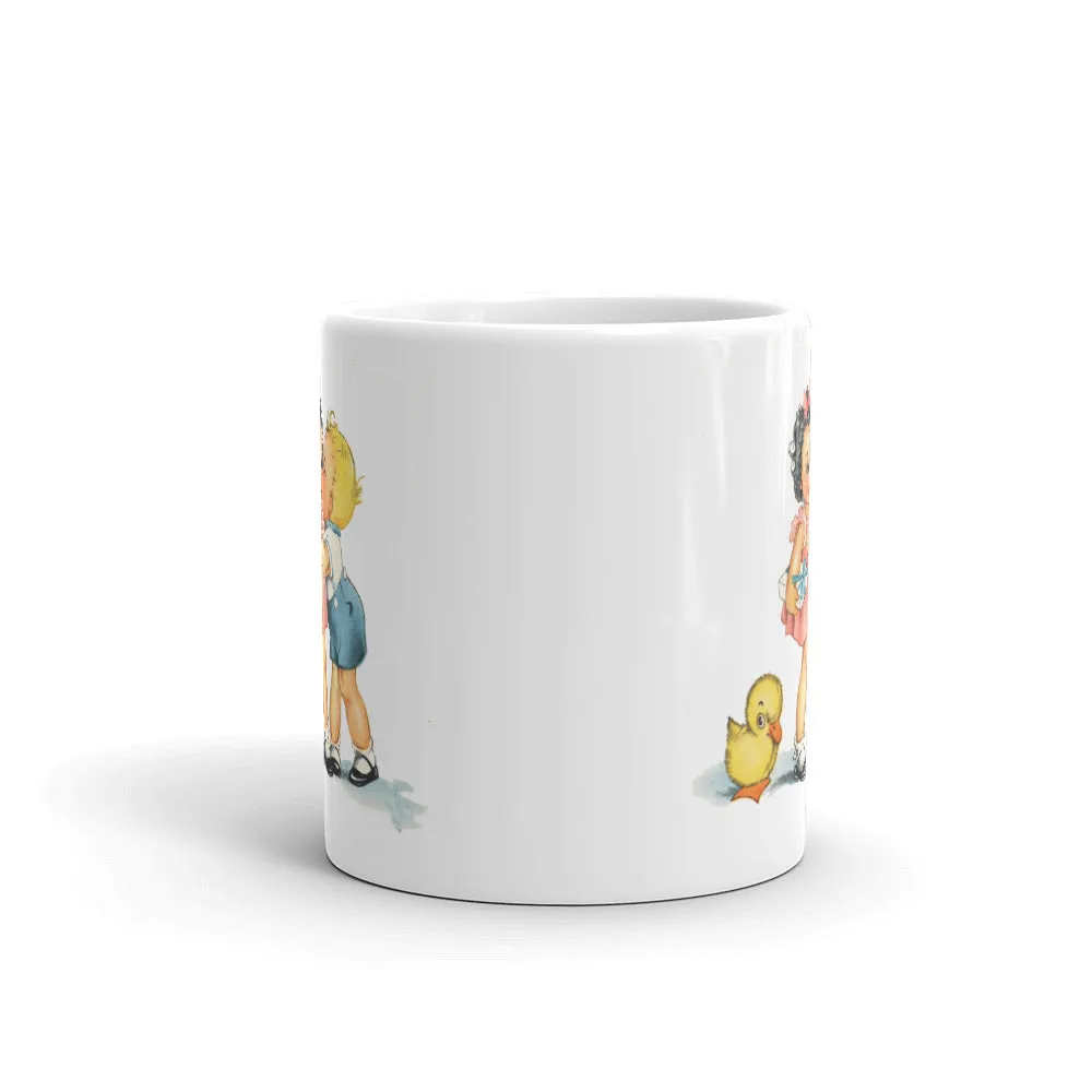 Kissing Kid Mug