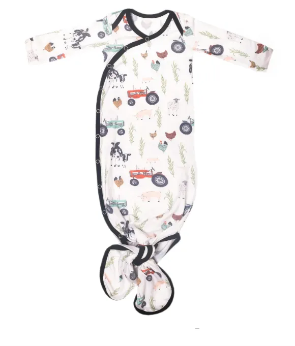 Knotted Baby Gown