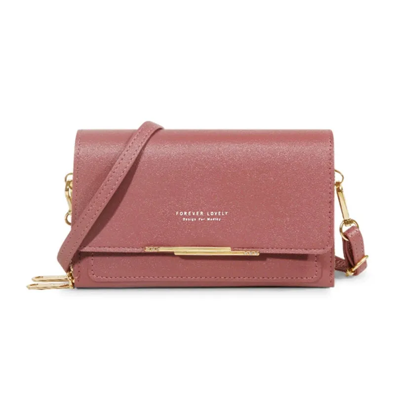 Korean Women’s Multi-Card Wallet & Shoulder Bag – Large Capacity & Stylish Design™