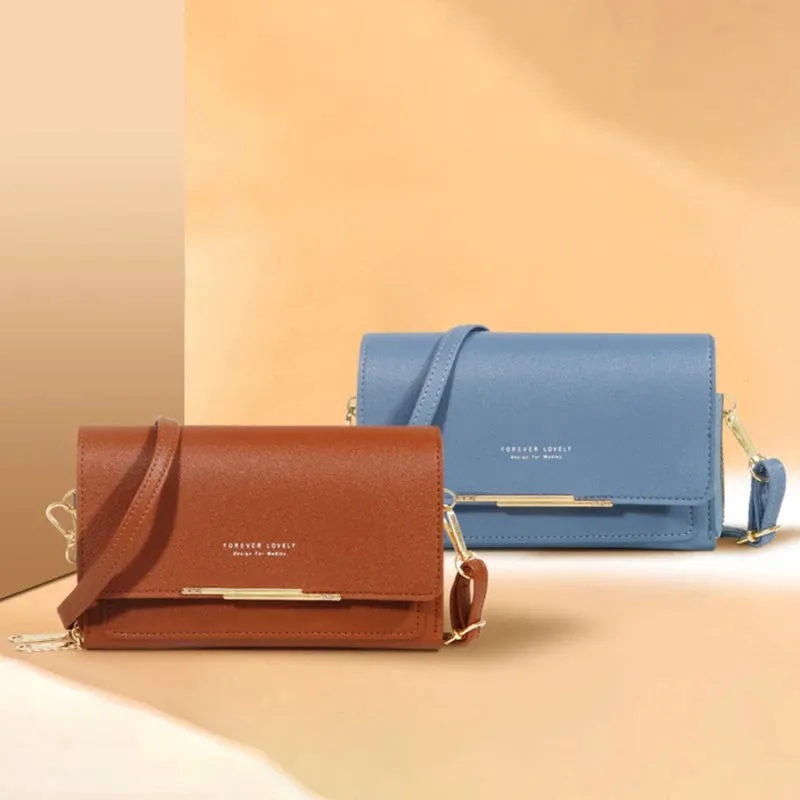 Korean Women’s Multi-Card Wallet & Shoulder Bag – Large Capacity & Stylish Design™