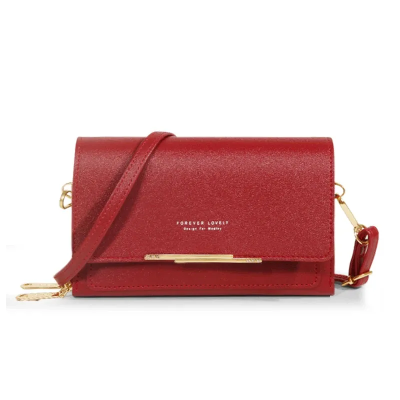 Korean Women’s Multi-Card Wallet & Shoulder Bag – Large Capacity & Stylish Design™