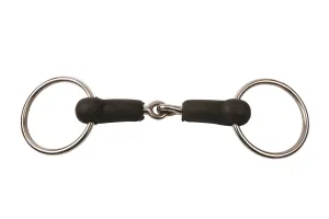 Korsteel Rubber Loose Ring Snaffle