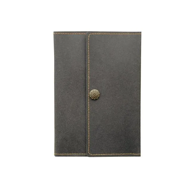 Kraft Paper Notebook Journal A5/A6 Loose-Leaf Travel Book Personalized Monogrammed Gift Custom Women Cute Journal
