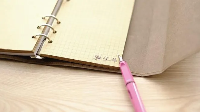 Kraft Paper Notebook Journal A5/A6 Loose-Leaf Travel Book Personalized Monogrammed Gift Custom Women Cute Journal