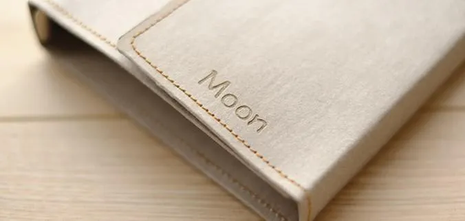 Kraft Paper Notebook Journal A5/A6 Loose-Leaf Travel Book Personalized Monogrammed Gift Custom Women Cute Journal