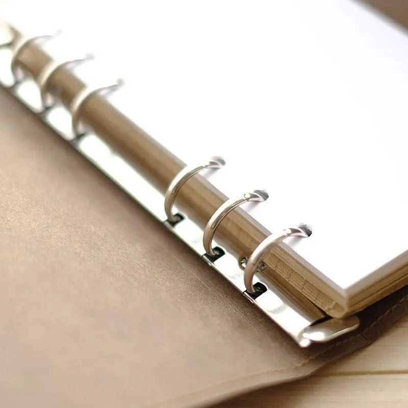 Kraft Paper Notebook Journal A5/A6 Loose-Leaf Travel Book Personalized Monogrammed Gift Custom Women Cute Journal