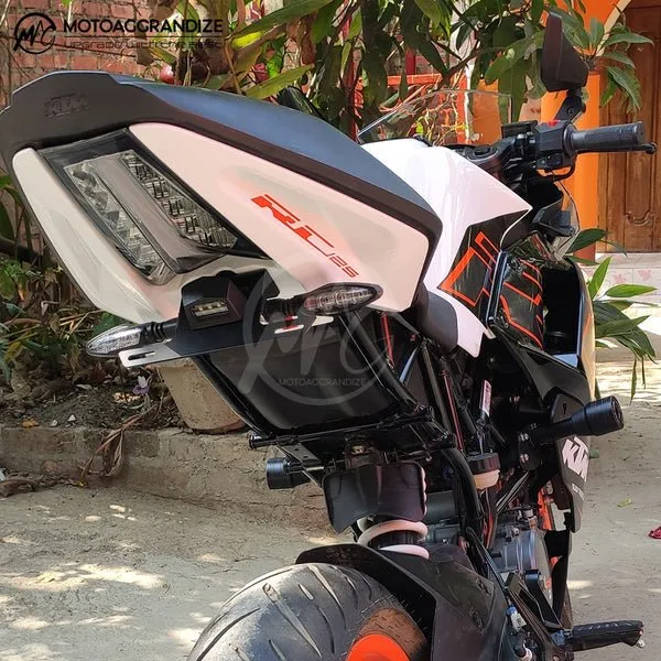 KTM RC 125 | 200 | 390 MOTOAGGRANDIZE Compact Tail Tidy/ Fender Eliminator 2015-2018