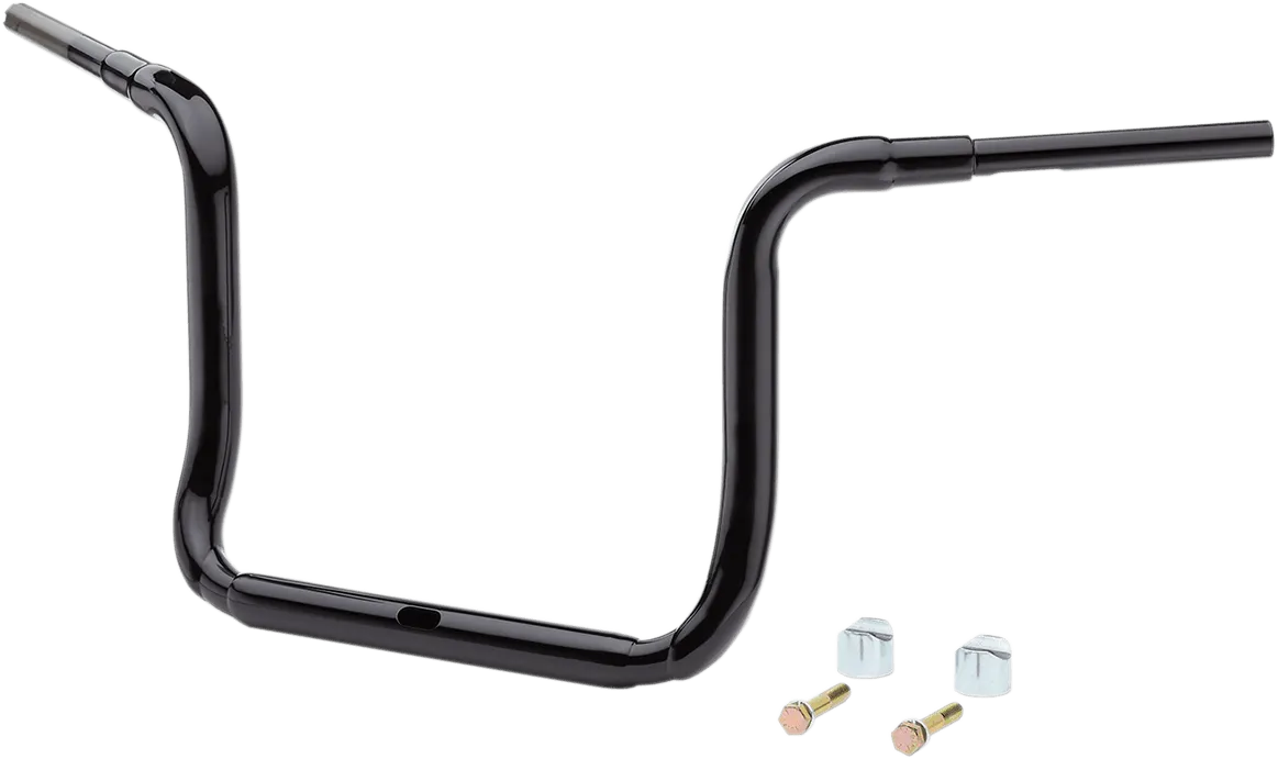 LA Choppers LA-7323-14B 1-1/2in. Traditional Ape Hanger Handlebar - Black