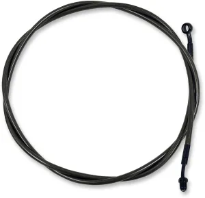 LA Choppers LA-8052C16M Braided Clutch Cable - 15-17in. Ape Hangers - Midnight