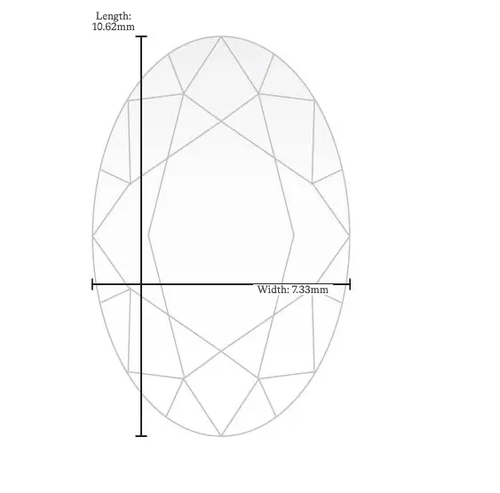 Lab-Grown Oval Diamond E VS2 (2.25ct)