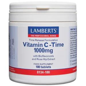 Lamberts Vitamin C Time Release, 1000mg, 180 Tablets