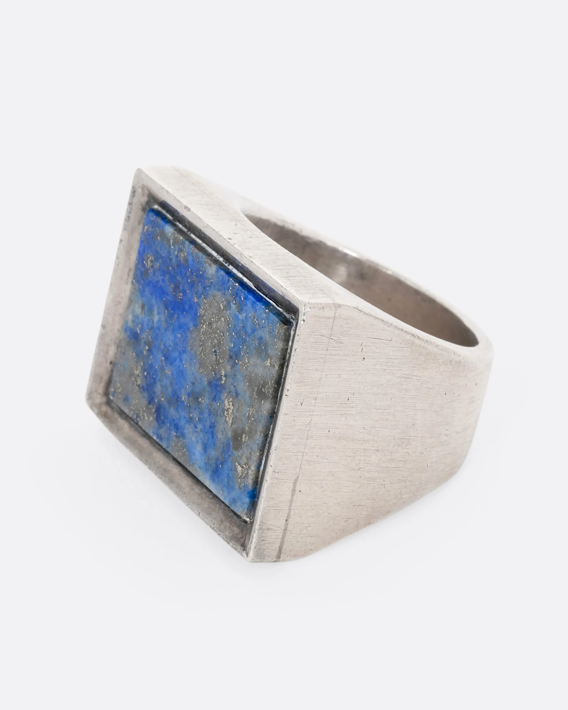 Lapis Signet Ring