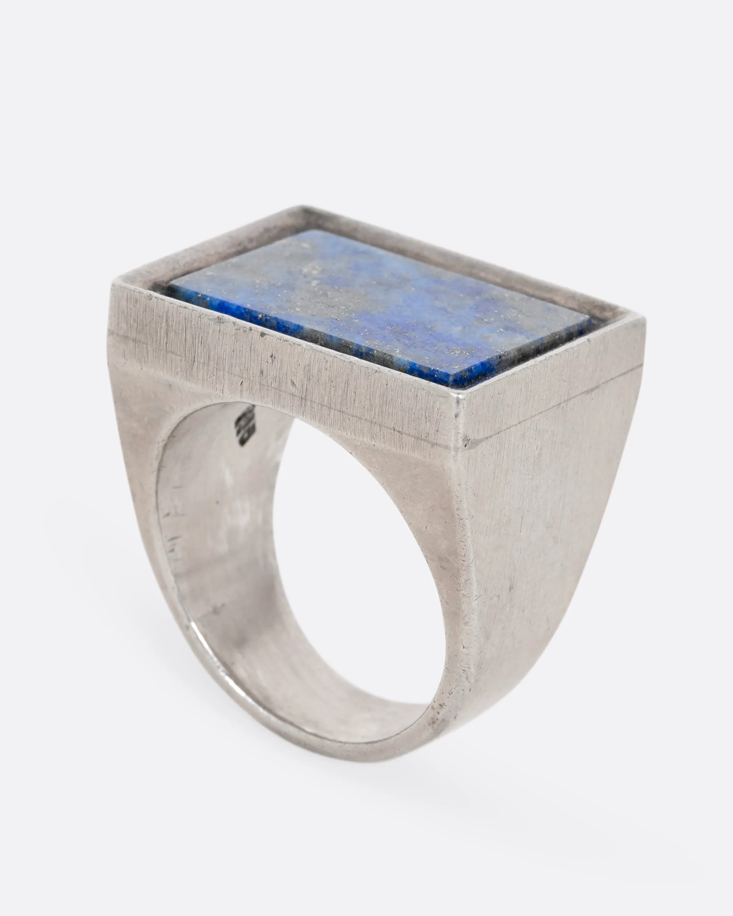Lapis Signet Ring