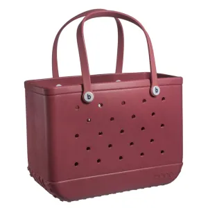 Large Bogg Bag - Burgundy Baller