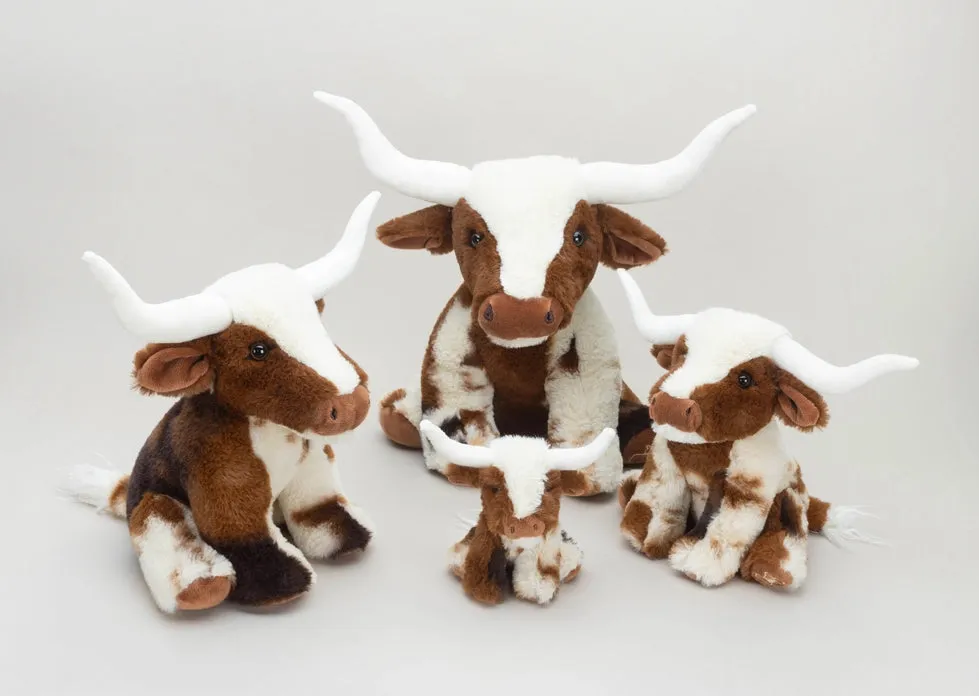 Large Longhorn Plush Toy