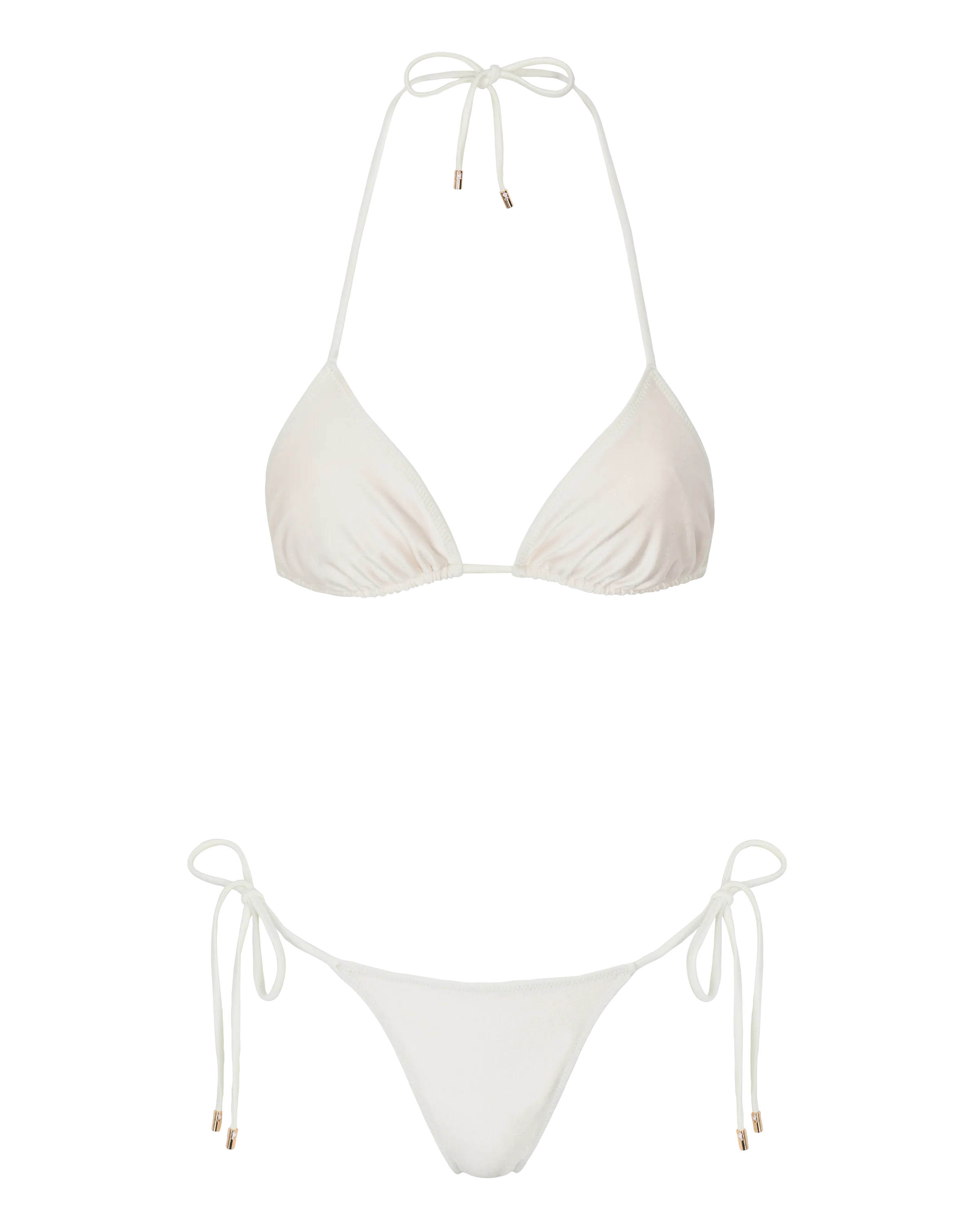 Le Triangle Top - Coco White