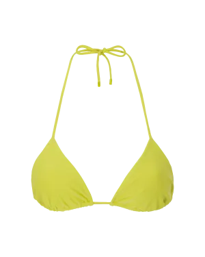 Le Triangle Top - Jackfruit Green