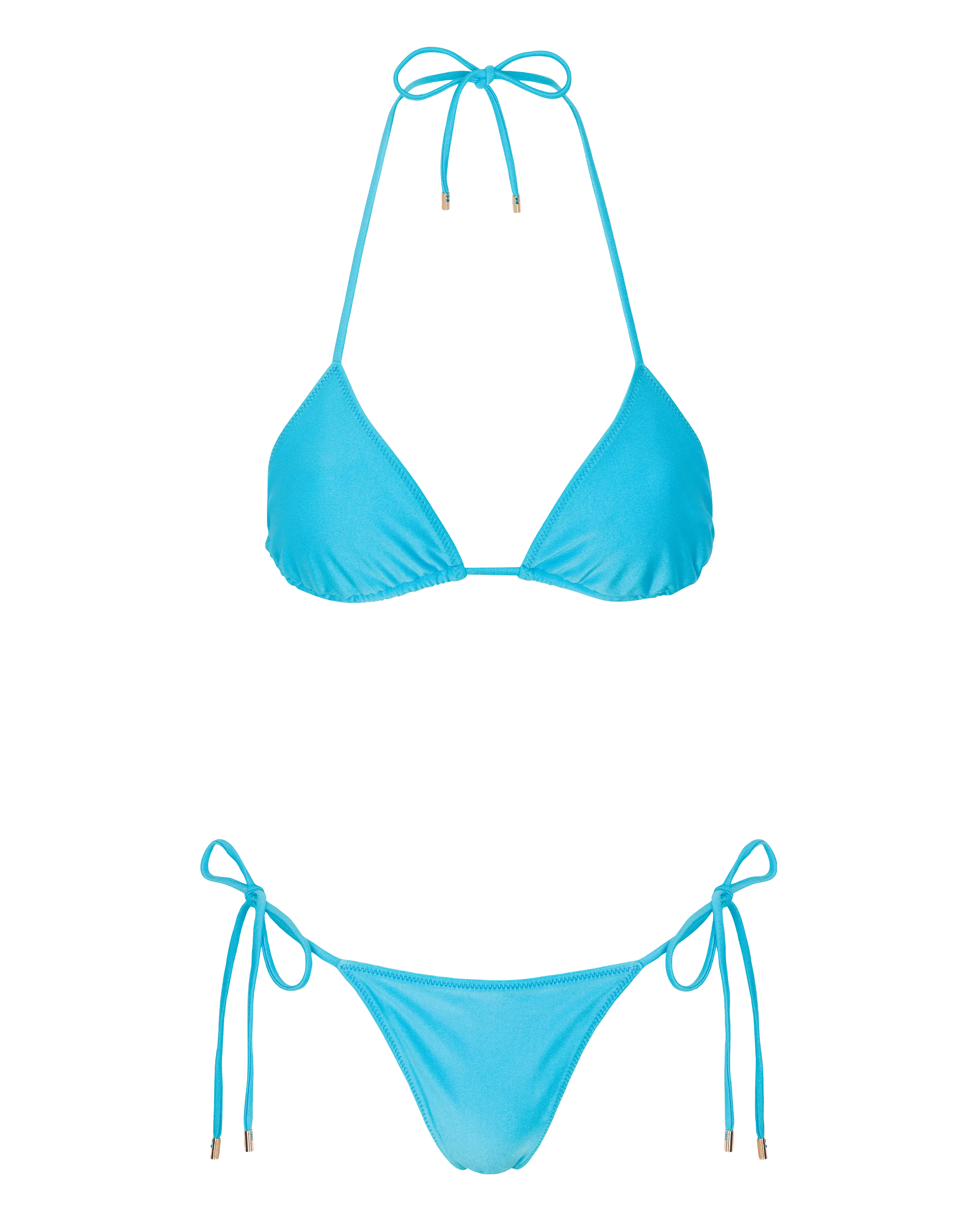 Le Triangle Top - Turquoise