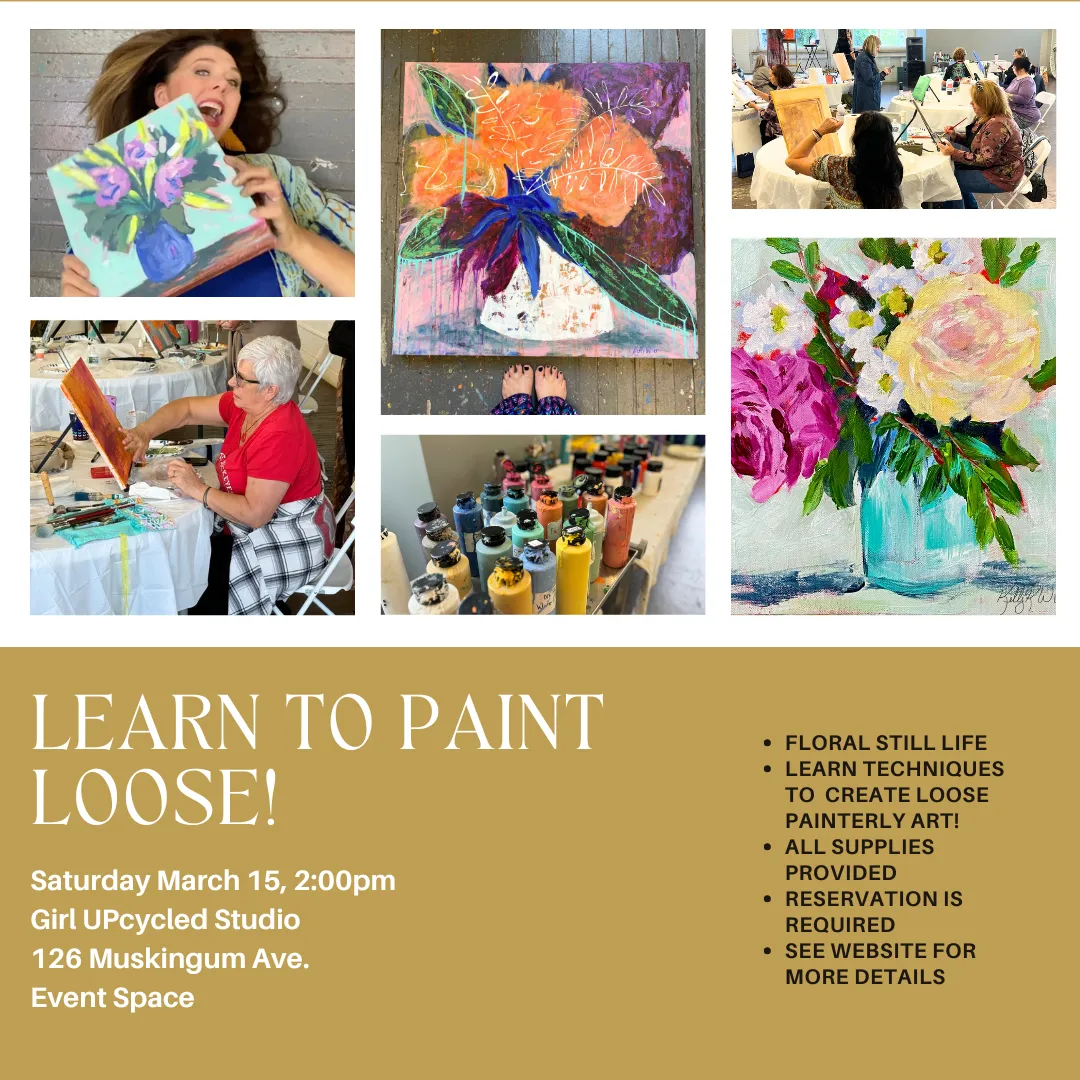 Learn to Paint Loose Florals