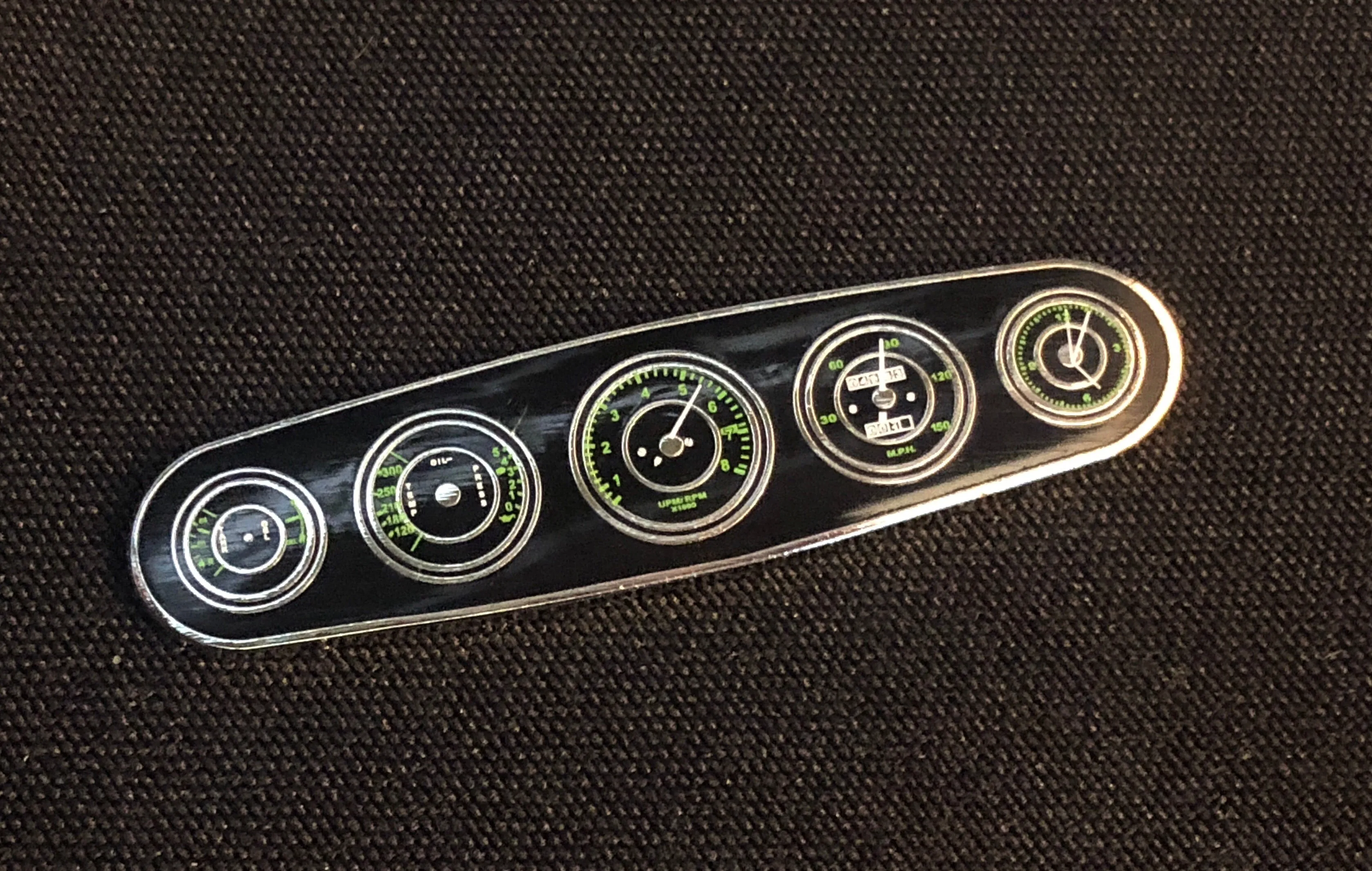 Legendary dials magnetic lapel pin