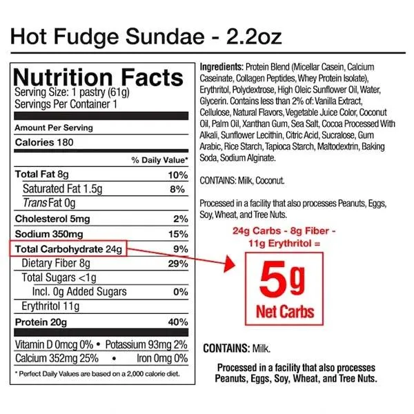 Legendary Foods Tasty Pastry Cake Style, 61g