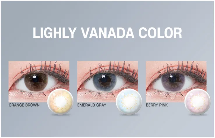 LensTown Lighly Vanada Emerald Gray | Daily 10 Pairs