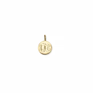 LIA ENGRAVED CHARM- LOOSE