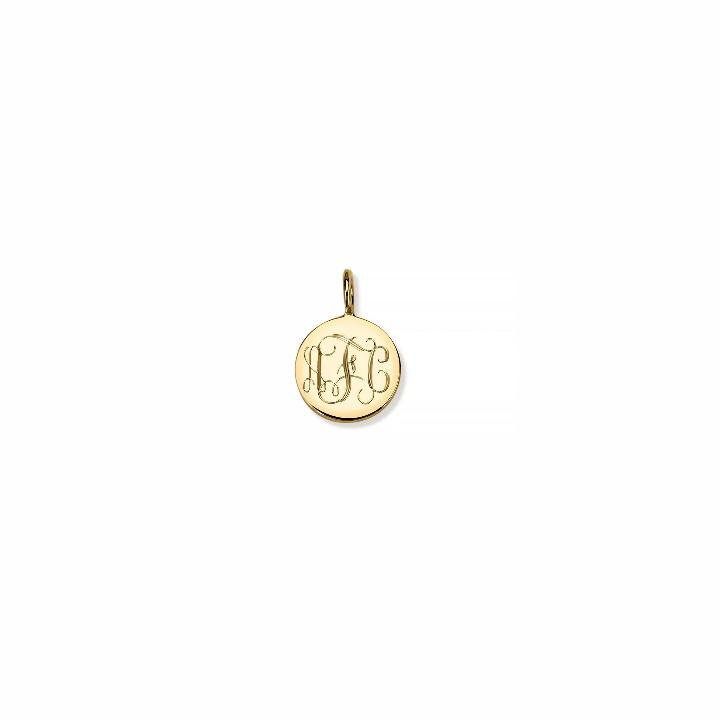 LIA ENGRAVED CHARM- LOOSE