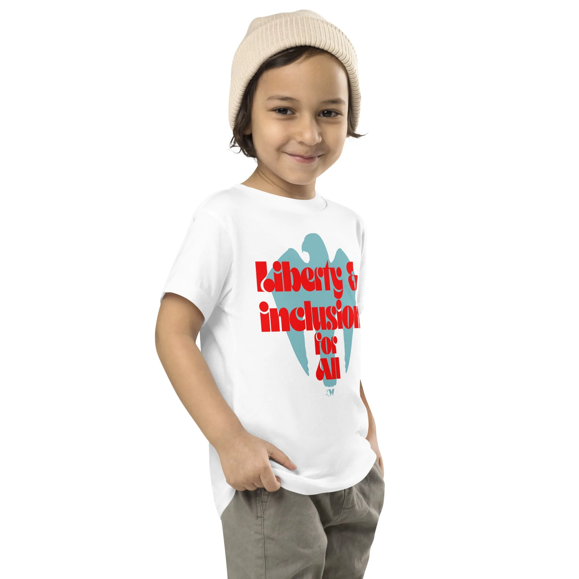 Liberty and Inclusion For All Kids Tee