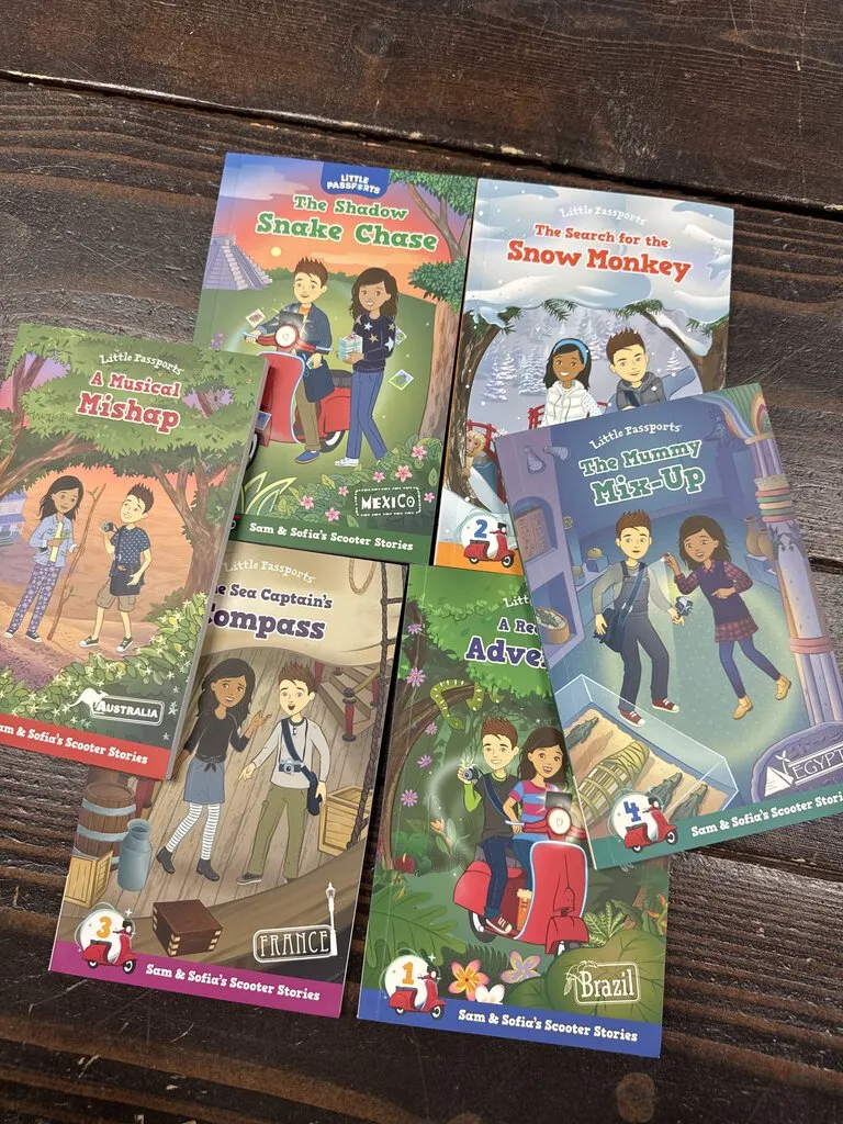 Little Passports Book Set (set of 6) NEW
