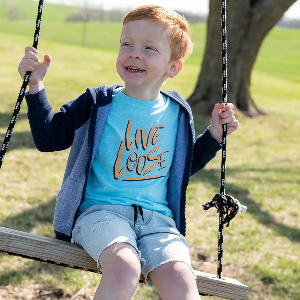 Live Loose Toddler Care Package | Caribbean Blue