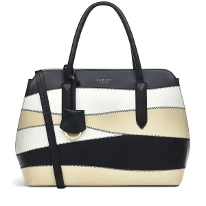 LIVERPOOL STREET 2.0 - PATCHWORK - Medium Zip-Top Multiway