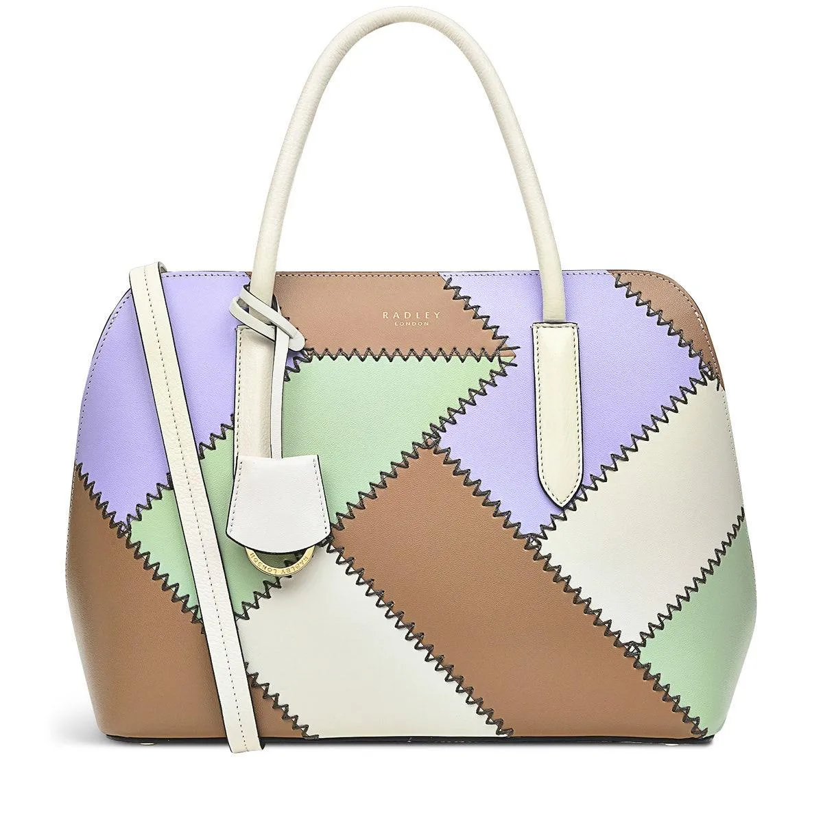 LIVERPOOL STREET 2.0 - PATCHWORK - Medium Zip-Top Multiway
