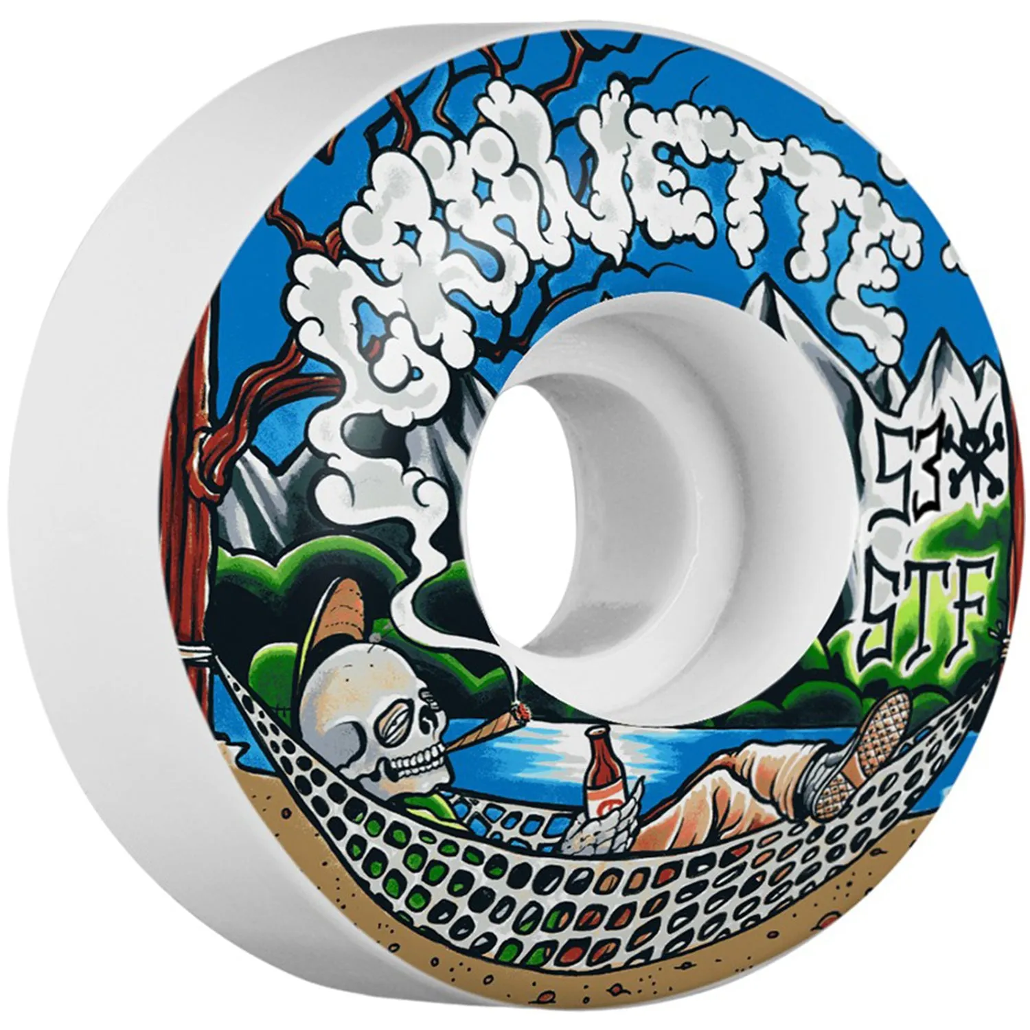 Llantas Bones - STF Pro Gravette Outdoorsman Locks V2 53mm 4pk