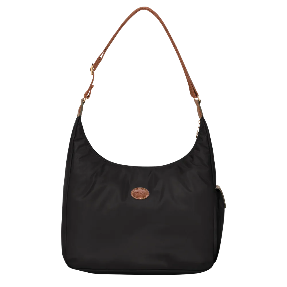 Long Champ LE Pilage Hobo Bag - Black