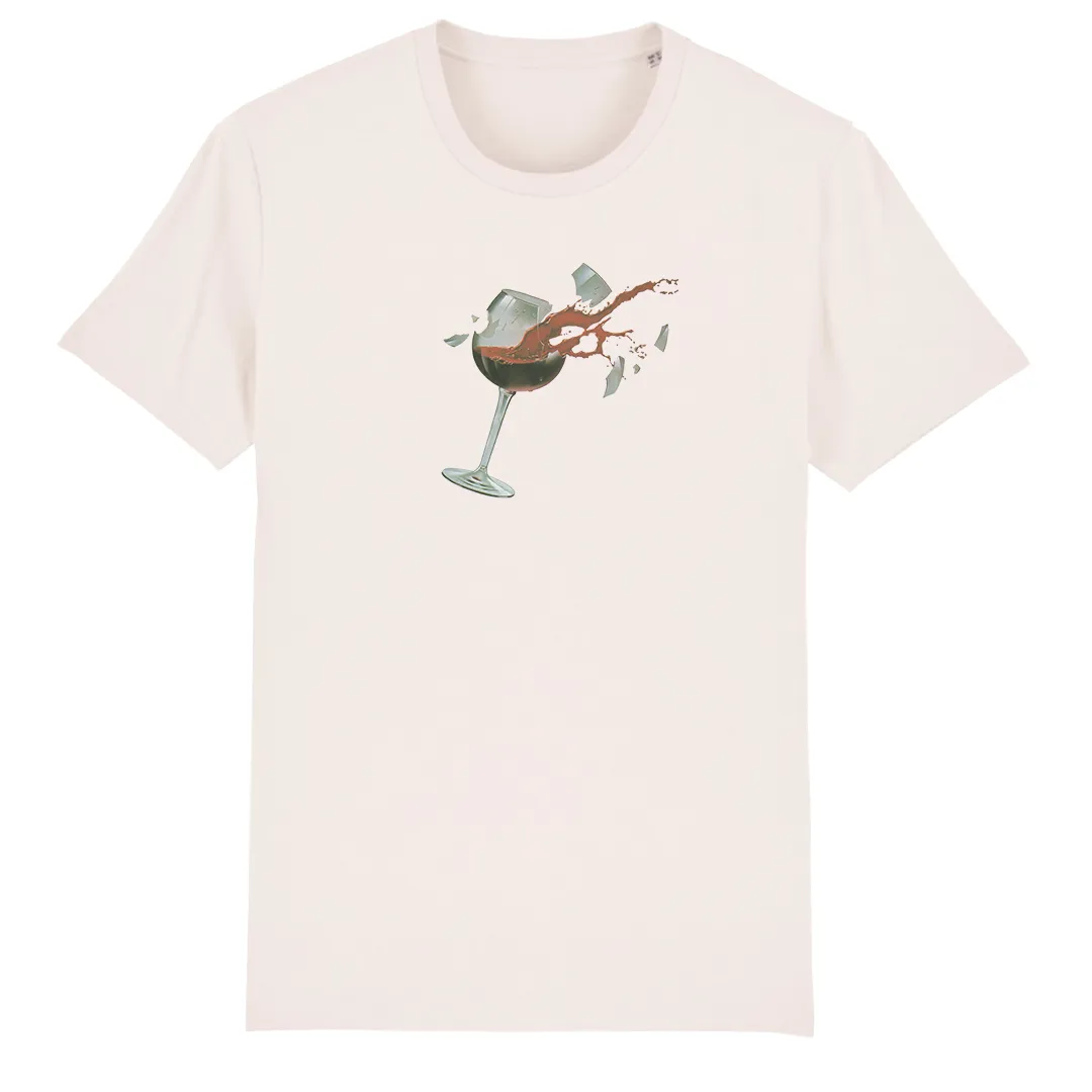 Loose Wineglass Tee - Cream